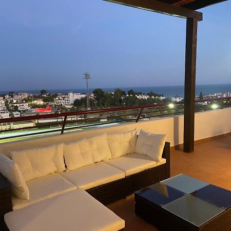 Ferienwohnung Panoramic Penthouse Nerja Exterior foto