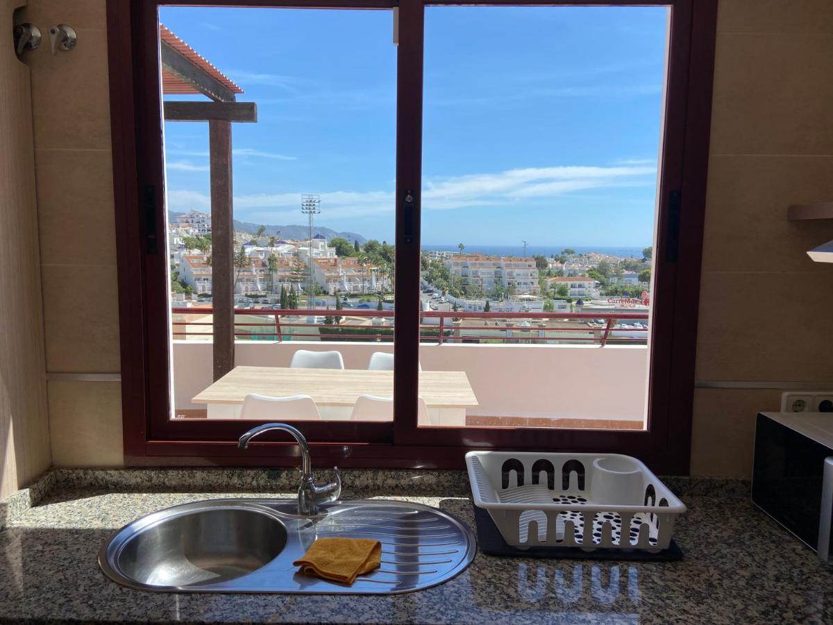 Ferienwohnung Panoramic Penthouse Nerja Exterior foto
