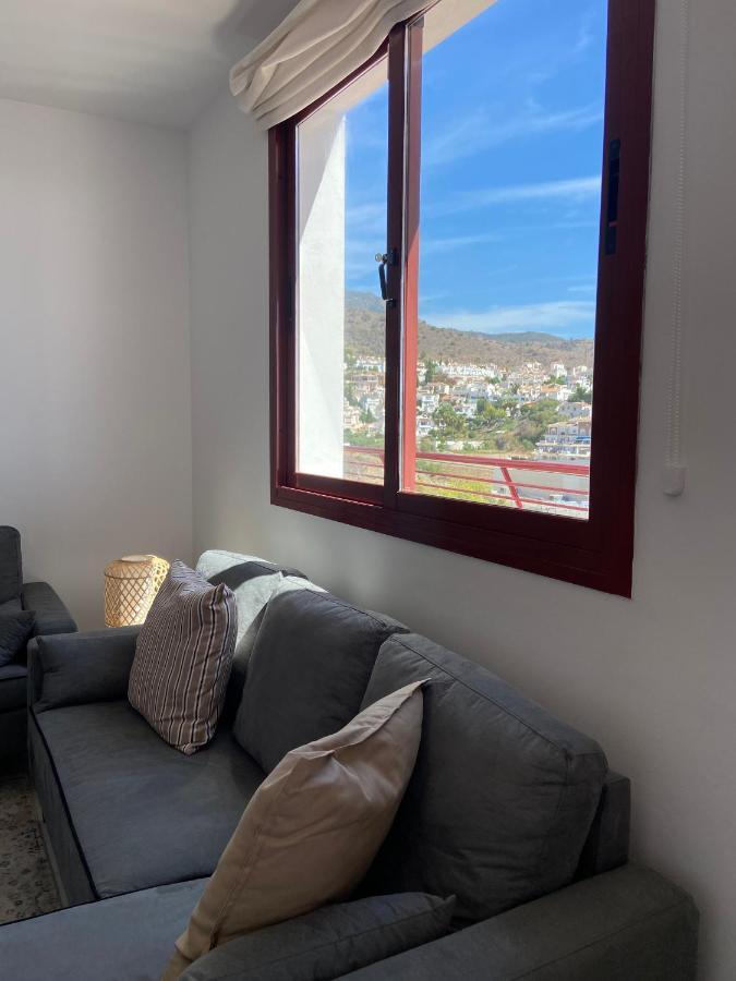 Ferienwohnung Panoramic Penthouse Nerja Exterior foto