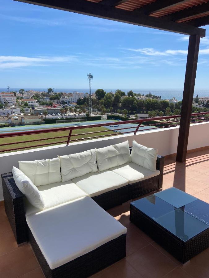 Ferienwohnung Panoramic Penthouse Nerja Exterior foto