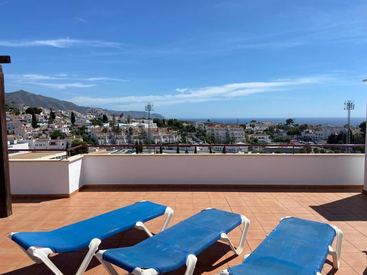 Ferienwohnung Panoramic Penthouse Nerja Exterior foto